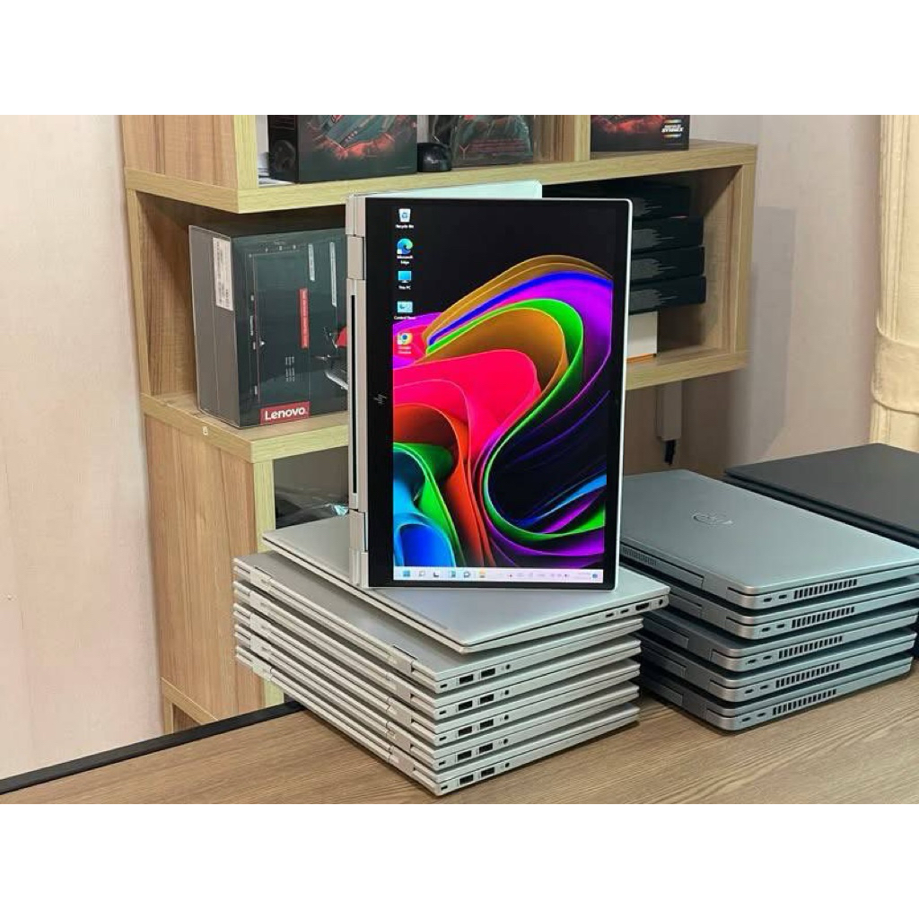 HP EliteBook x360 830 G8 2-in-1 i7-1165G7 SSD512GB RAM16GB Win11Pro จอทัส คีย์ไฟ มือสอง สำหรับสายงาน