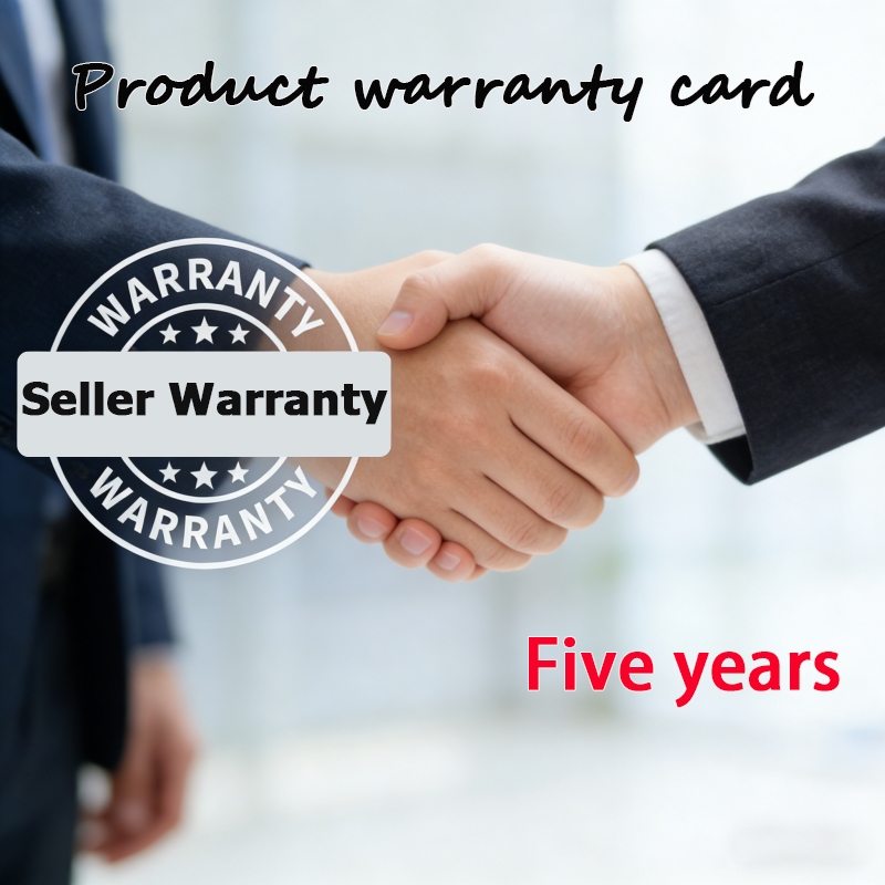 สินค้าทุกชิ้นในร้านของเรามีการรับประกัน 5 ปี หากมีปัญหาหลังการขายใดๆ โปรดติดต่อฝ่ายบริการลูกค้าของเรา