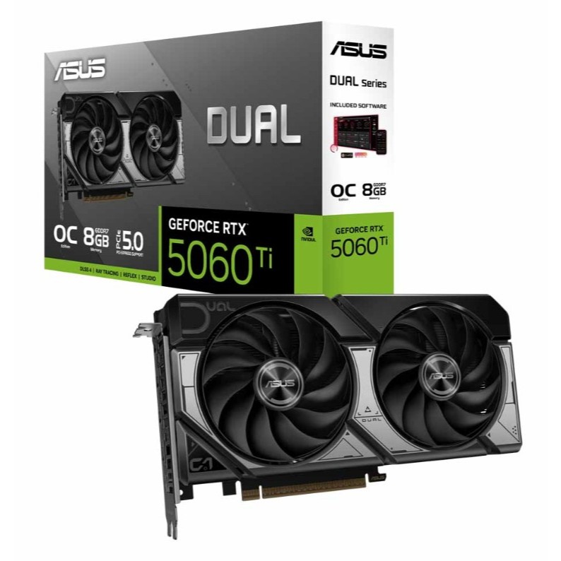 ASUS DUAL RTX5060TI OC 8GB GDDR7