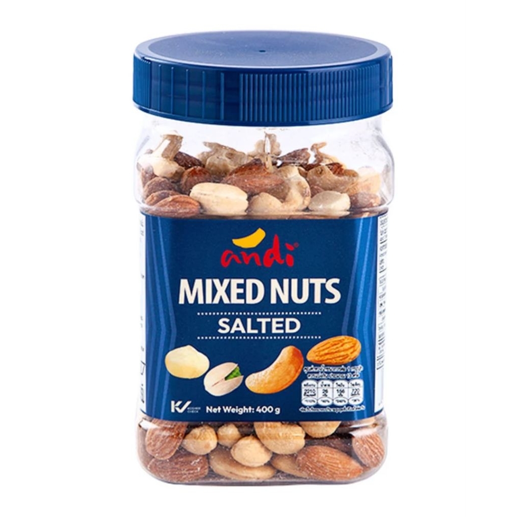 andi mixed nuts แอนดี้ นัท มิกซ์ 400 กรัม