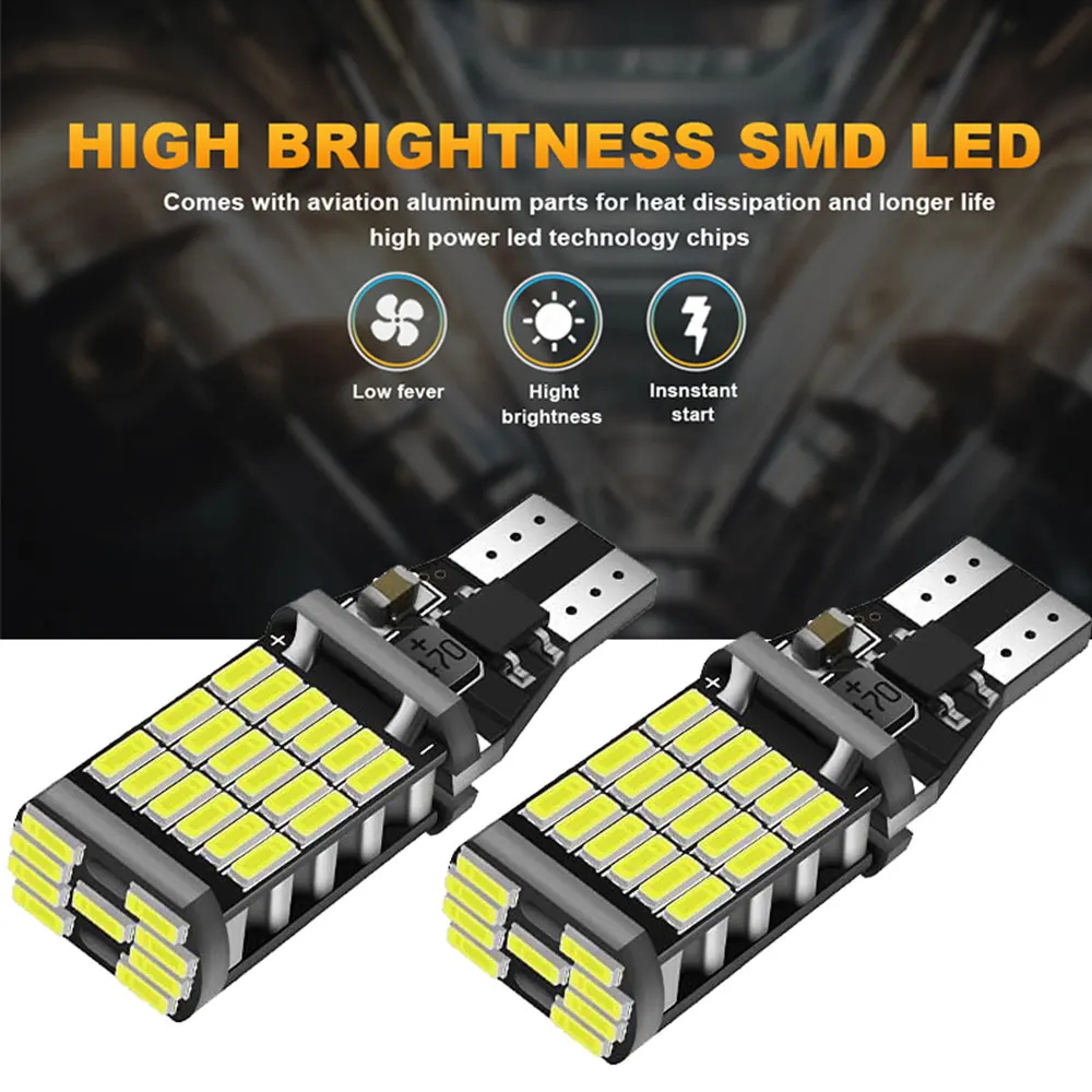 BMW LED ไฟถอยหลัง T15 W16W For BMW 6 Series F13 F06 2011 2012 2013 2014 2015 2016 2017 Canbus Bulbs