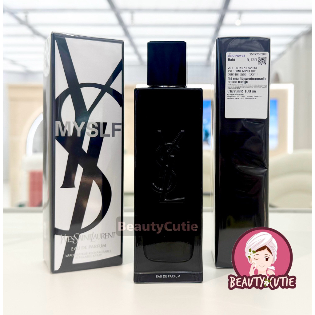 🌟Ysl MYSLF Eau De Parfum 60 ml. / 100 ml. ผลิตปี 2025🌟ป้ายห้าง แท้💯 จาก Central