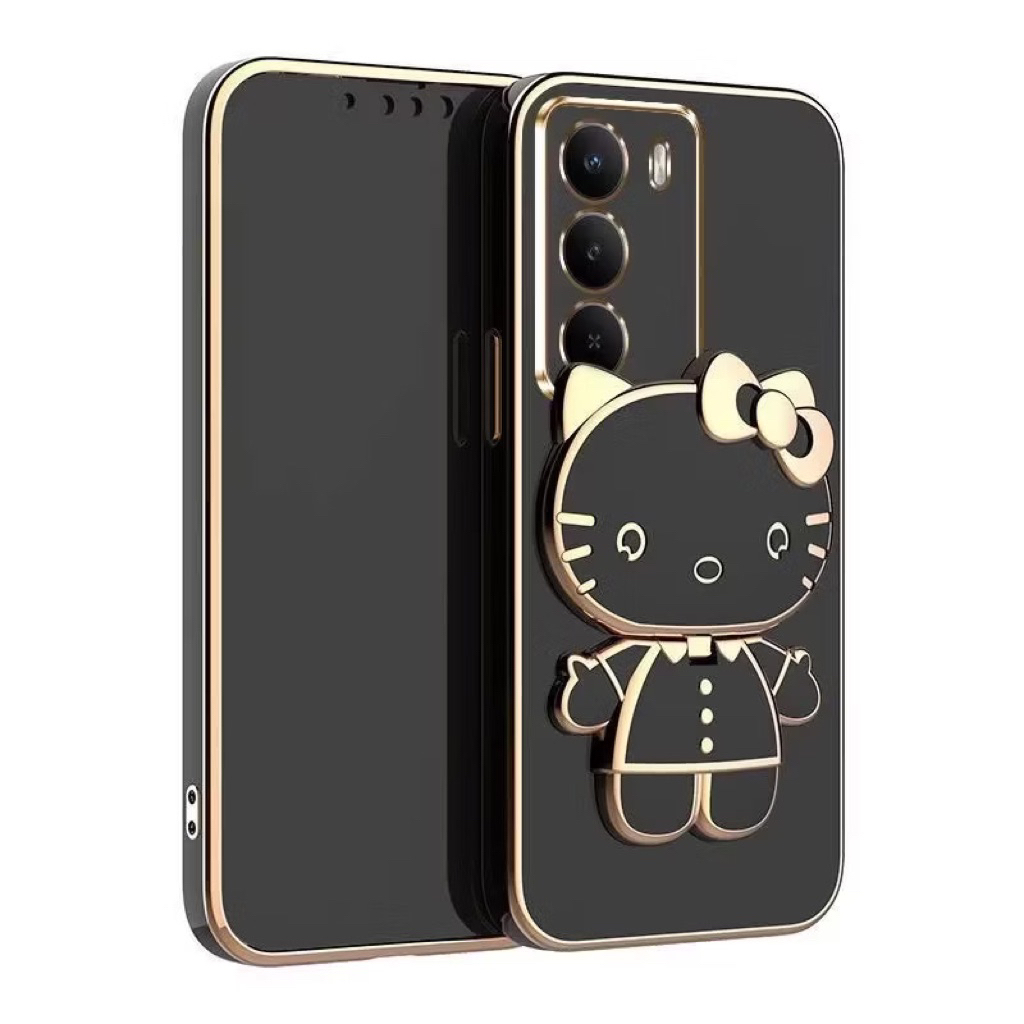 เคส สำหรับรุ่น Huawei Nova 5T เคส ตั้งได้ คิตตี้ กระจก Case