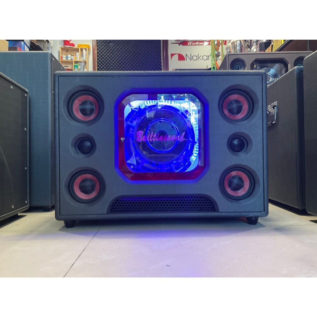 ตู้ลำโพงบลูทูธดอกซับ 10" แบนพาส open รหัสสิบนิ้วแบนพาส ให้เสียงเบสลึก หนักแน่น ทรงพลัง