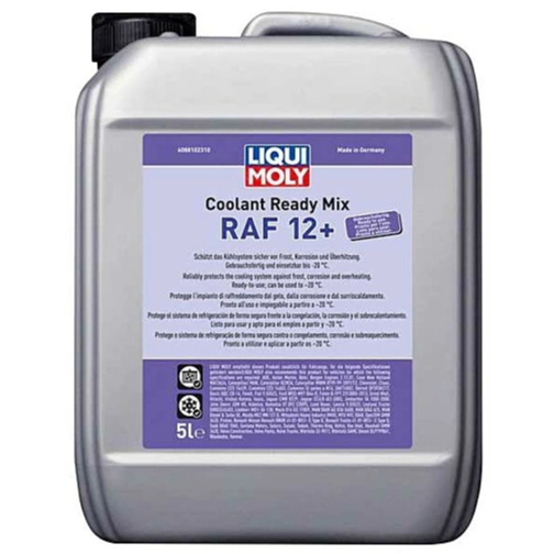 Liqui Moly Coolant Ready Mix RAF12 PLUS (5 ลิตร) RAF น้ำยาหล่อเย็น ผสมพร้อมใช้งาน