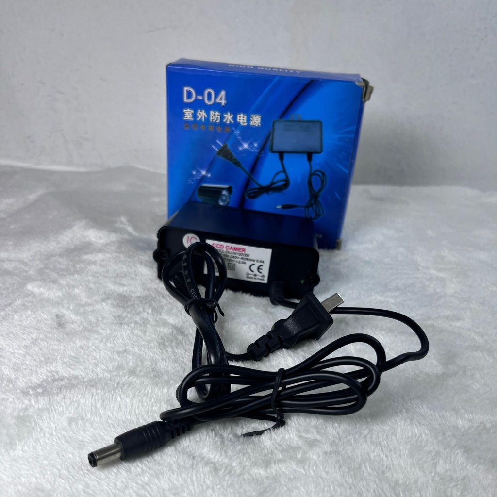 Adapter กล้องวงจรปิด CCTV กันน้ำ Outdoor D-04 กล้องนอกบ้าน