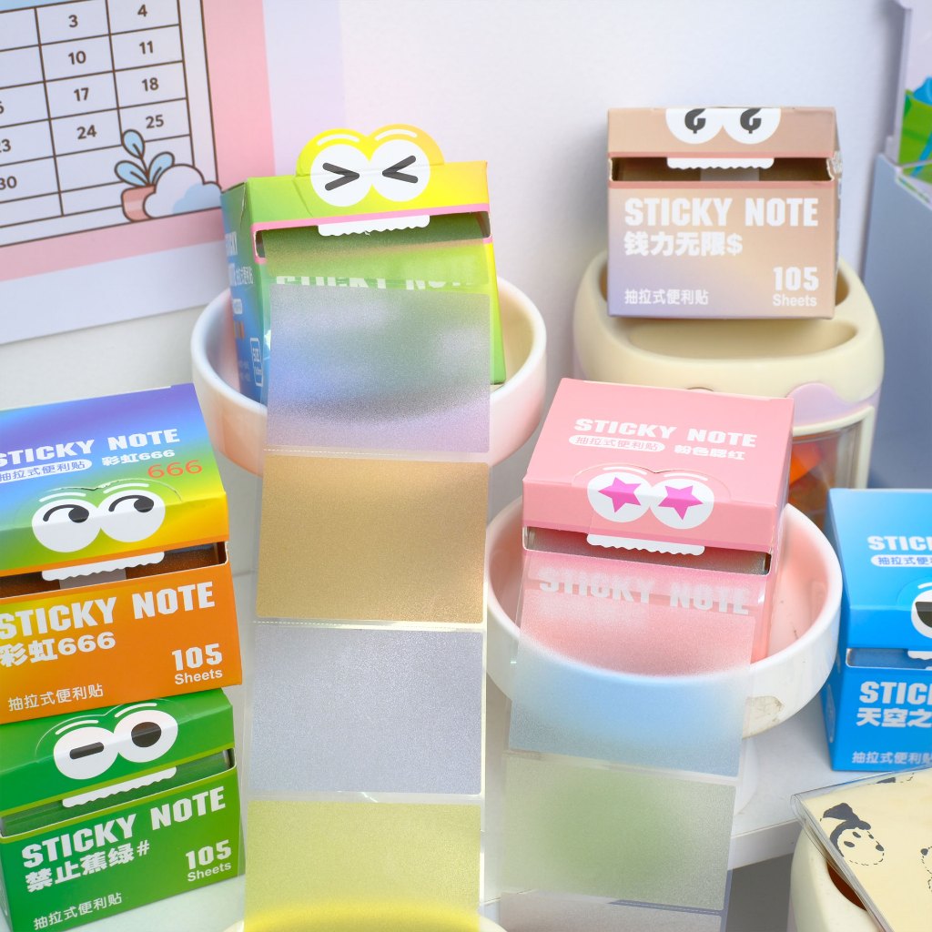 hello – สติ๊กเกอร์ โพสอิท แบบกล่อง โพสอิทม้วน แบบใส จำนวน105แผ่น ราคา ถูกที่สุด ดีลบีเคเค แกลเลอรีภาพที่ 5
