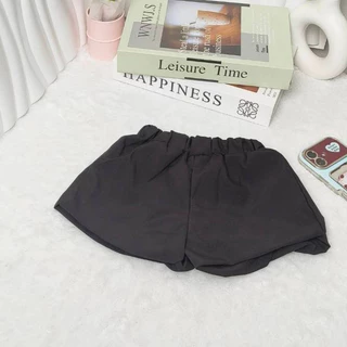Babyonline(Y474)2L4 (ส่งด่วน1วัน)กางเกงขาสั้นเด็กผู้หญิงเอวสม็อคลายน่ารัก ผ้านิ่ม ใส่สบาย