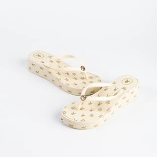 PLAYBOY รุ่น Lagoona Sandals รองเท้าแตะคีบ รหัส ST-HS261C147 ดีไซน์ส้นเตารีด แต่งอะไหล่ มี 2 สี