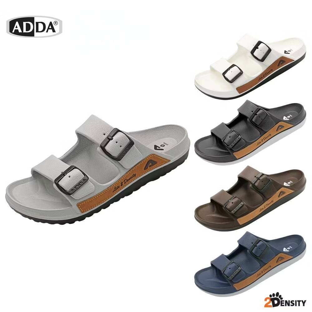 ADDA  รุ่น 5TD40 รองเท้าแตะไฟล่อน แบบสวม สองตอน สำหรับชายและหญิง พื้นเบา พร้อมส่งด่วน