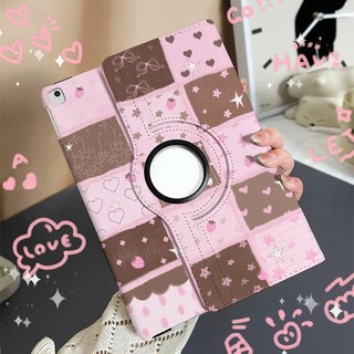 🚀จัดส่งทันที🚀เคสไอแพด การหมุน 360 องศา ลายสก็อต Air8 11 Pro13 Air5 Gen11 Air6 11 Star เคสiPad Gen6