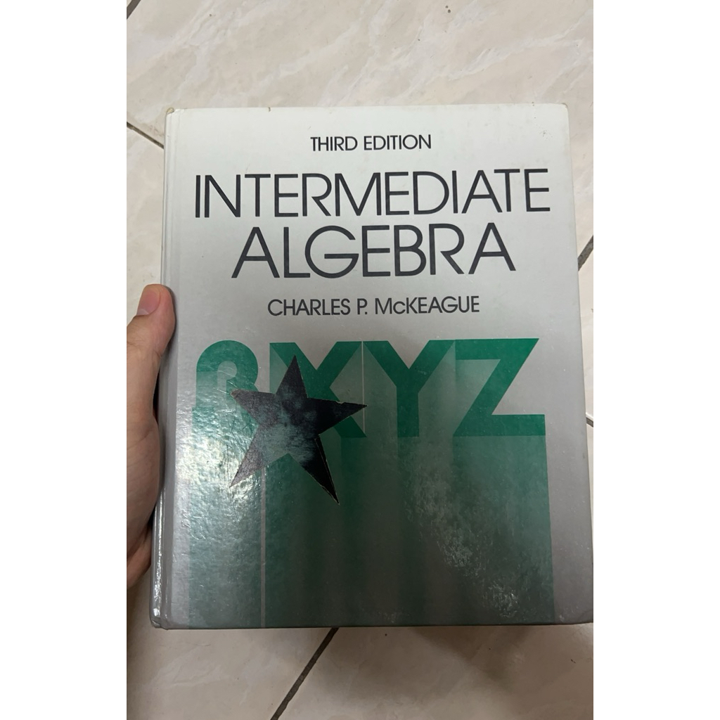 intermediate algebra มือสอง
