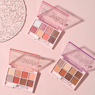 YOTAI อายแชโดว์ พาเลทอายแชโดว์ 8 สี Eyeshadow เนื้อใยไหม เนื้อแมท ประกายชิมเมอร์ กลิตเตอร์ สีสวย กันน้ํา ติดทนนาน