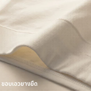 กางเกงชั้นในสตรีผ้าฝ้ายแท้ ไซส์ M-2XL กางเกงบ็อกเซอร์ เอวยางยืดสูง เนื้อผ้านุ่มสบาย ไม่ม้วนงอ ดีไซน์ป้องกันการบีบรัดสะโพ