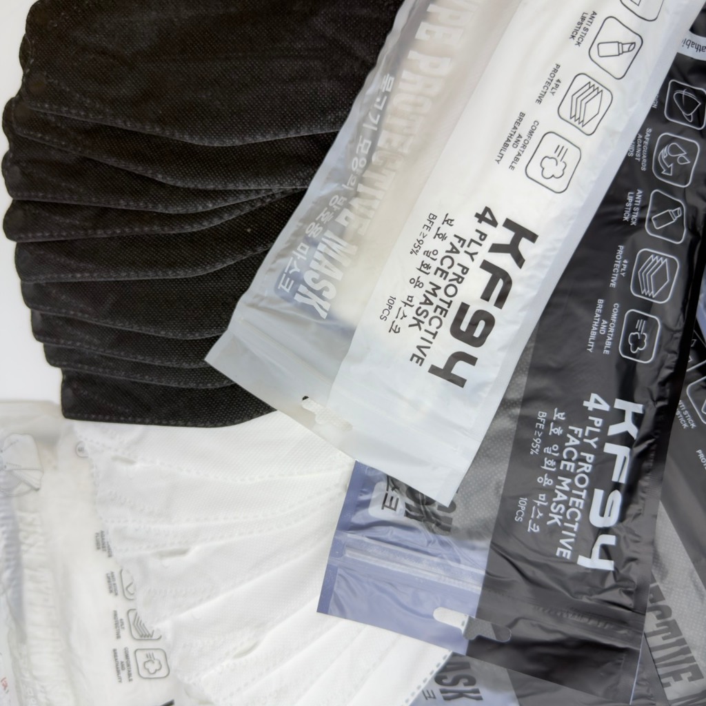 แมส KF94 แมสหน้าเรียวทรงเกาหลี 1 ห่อ 10 ชิ้น ( สำหรับผู้ใหญ่ ) - รูปที่ 7