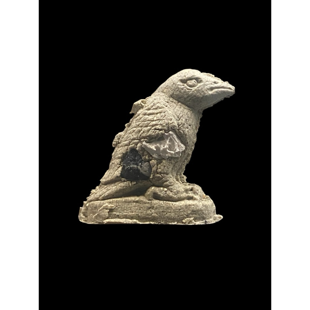 นกสาริกาผงพราย หลวงพ่อชำนาญ วัดชินวราราม รุ่น อายุวัฒนะมงคล55ปี