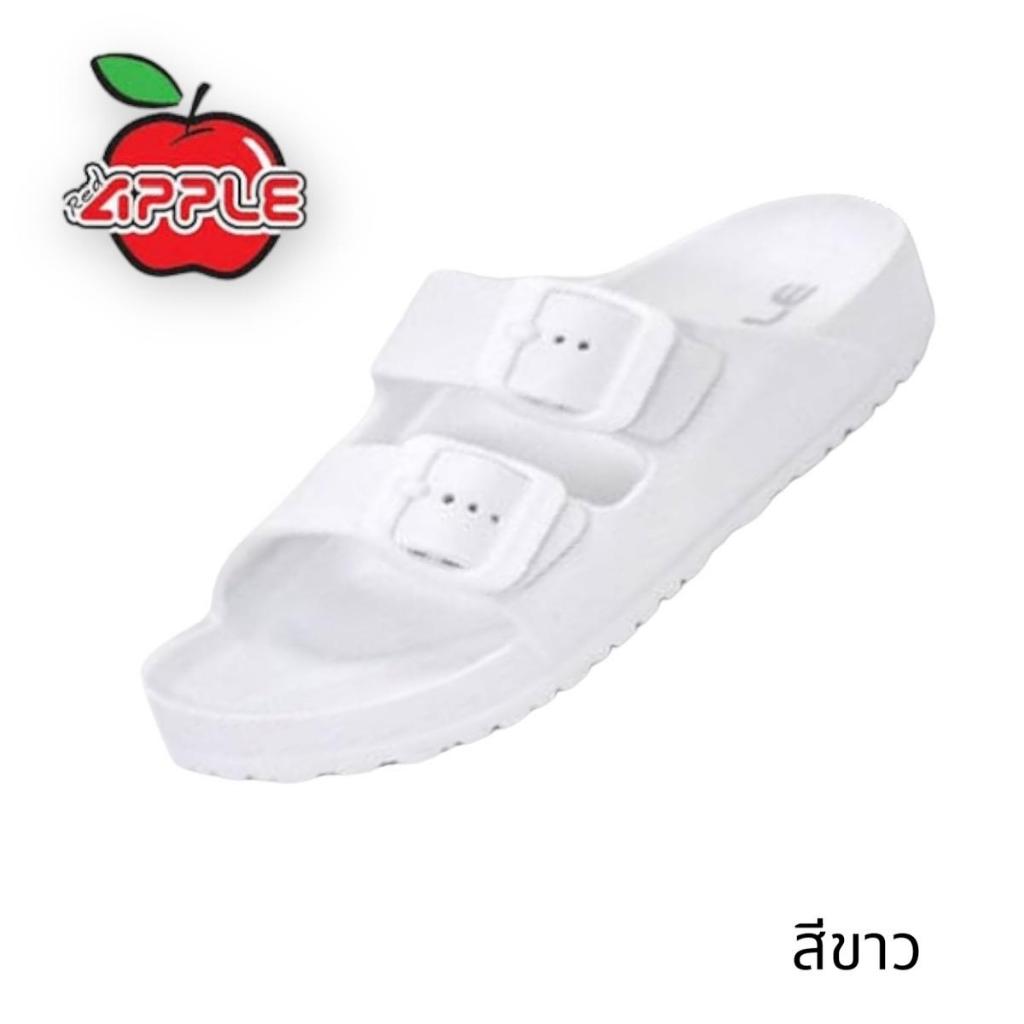 รองเท้าแตะ RED APPLE 2562 สวมสองตอน หน้าเข็มขัดทรงสวย น้ำหนักเบา สวมใส่สบาย สายปรับได้ SIZE 32 -45 รูปที่ 5