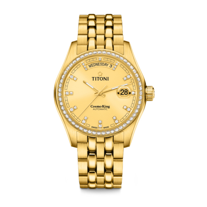 Titoni Luxury Gents Watch - Cosmo Model:797G-DB-306