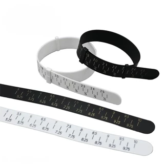 (หน่วยวัดเซนติเมตร)สายวัดข้อมือ ซิลิโคนปรับได้ (Wrist Size Measuring Band) หน่วยวัดเป็นเซนติเมตร