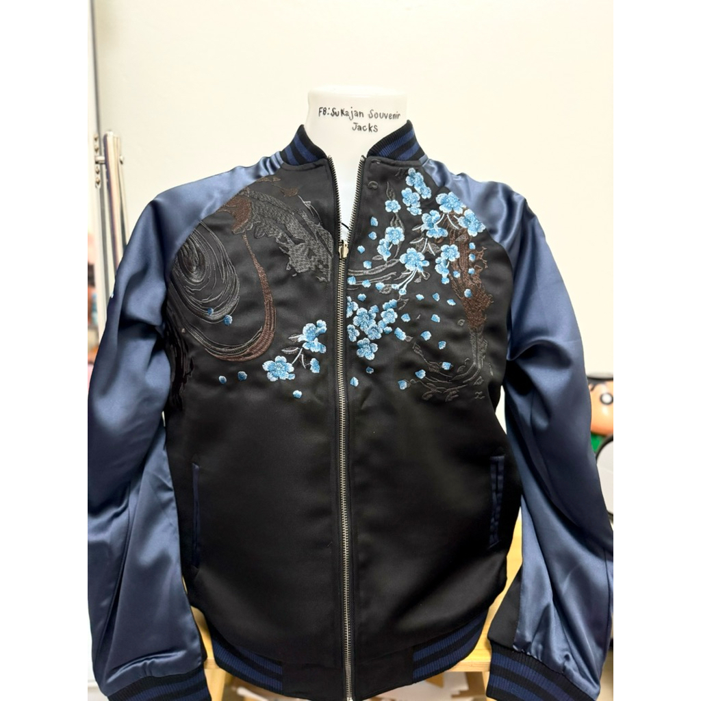 เสื้อ sukajan jacket เสื้อปักลายญี่ปุ่น เสื้อซูกะจัน สุกะจัน เสื้อปักลายสิงโต lion jacket - รูปที่ 3