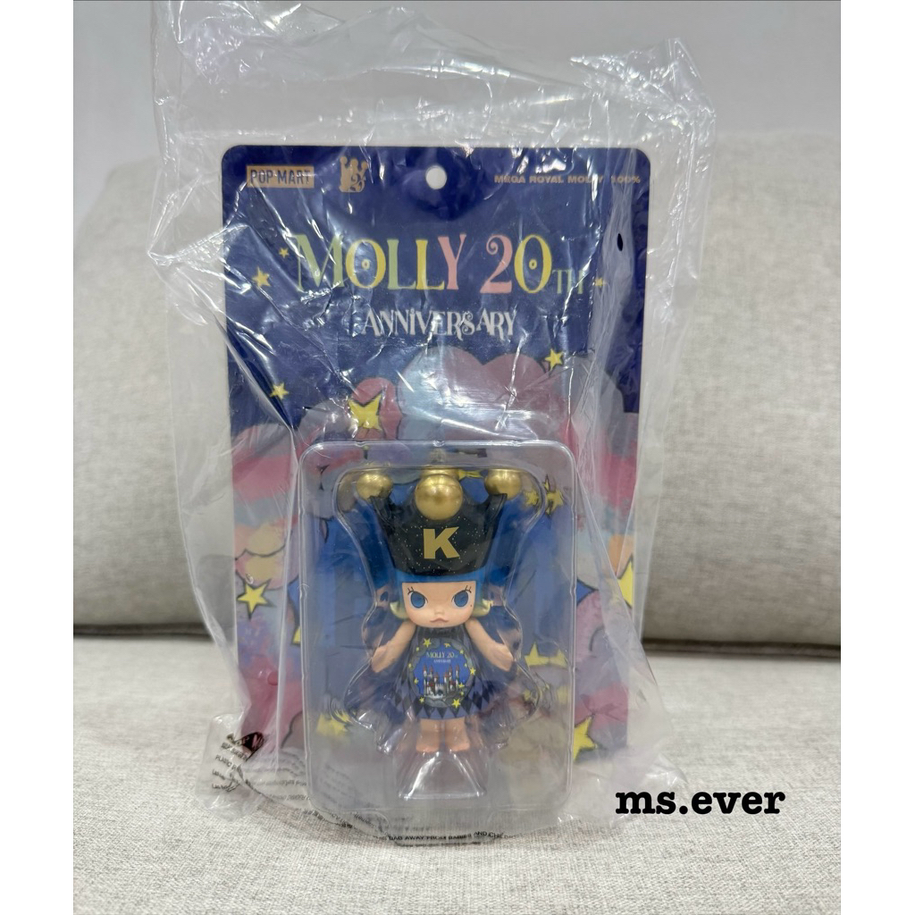 [พร้อมส่ง] POP MART MOLLY 20th Anniversary | Mega Royal Molly 100%