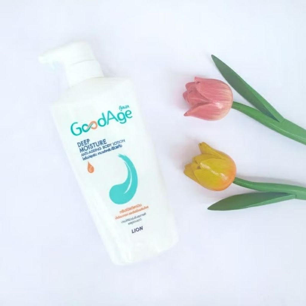 (หมด 26/06/2026) กู๊ดเอจ โลชั่นบำรุงผิว สำหรับผิวแห้ง GoodAge Deep Moisture Anti-aging Body Lotion 400 มล.