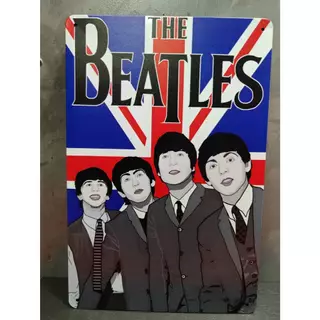 ป้ายสังกะสี ป้ายวินเทจ เพลง วงดนตรี ตกแต่งผนัง มีหลายลาย ขนาด20x30
