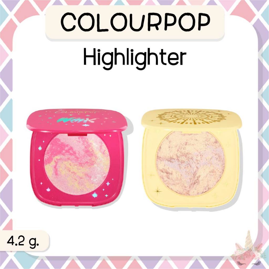*พร้อมส่ง/ของแท้‼️* Colourpop Winx Club Luminous Highlighter 4.2 g. ไฮไลท์สุดคิ้ว