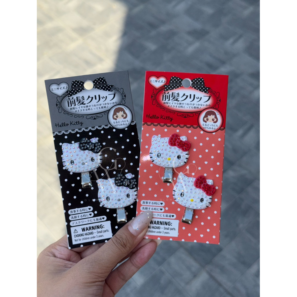 glowette.store กิ๊บ Sanrio แบบใหม่ คัสตอมติดเพชร❤️‍🔥 (พรีออเดอร์ 3-5วัน)