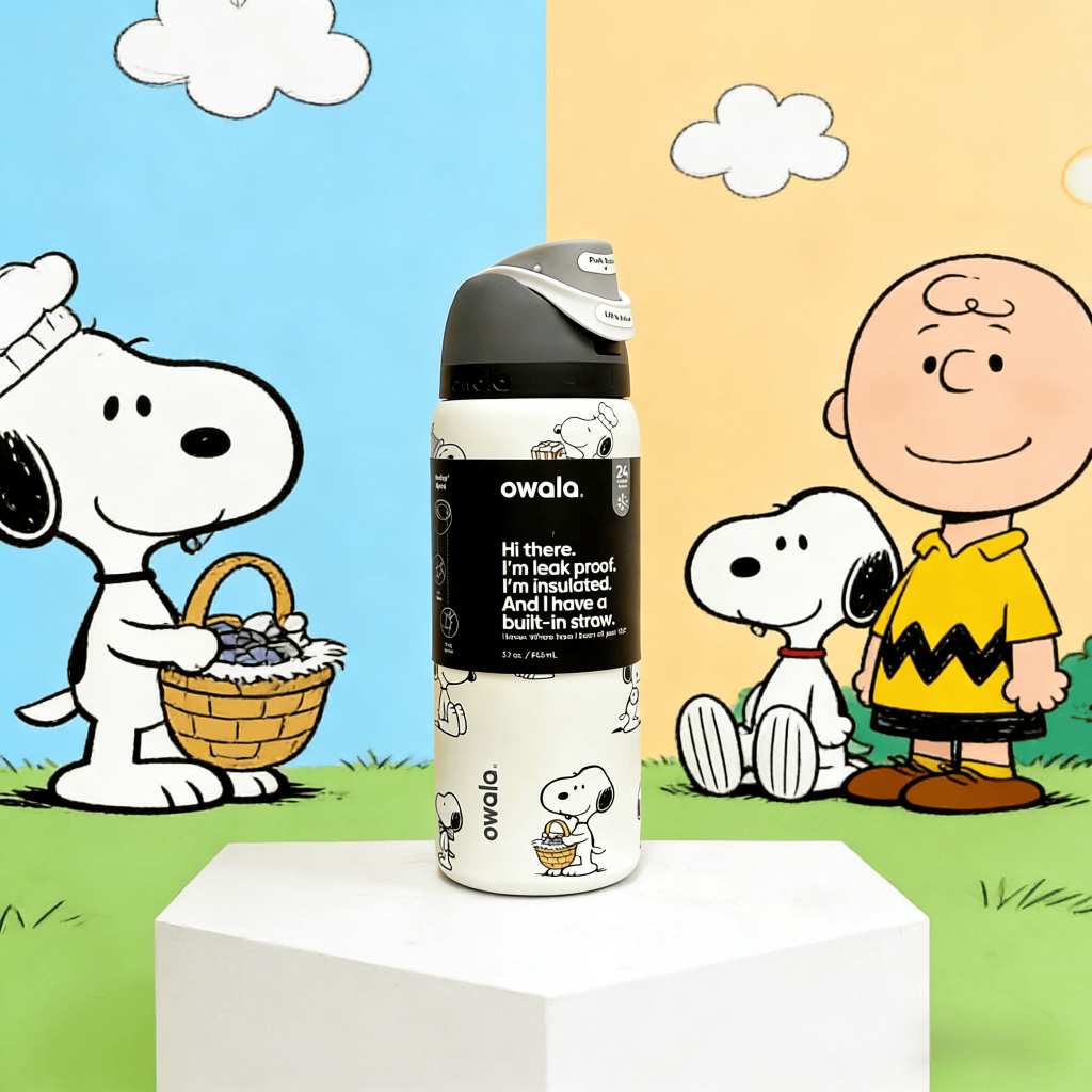 OWALA คอลแลปสนูปี้ 🐶24/32oz งานแท้100% ลิมิเต็ดรุ่น ฟรีจัดส่ง