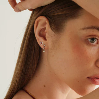 Bemet magnetic aura stud set ต่างหูแป้นแบบเซท