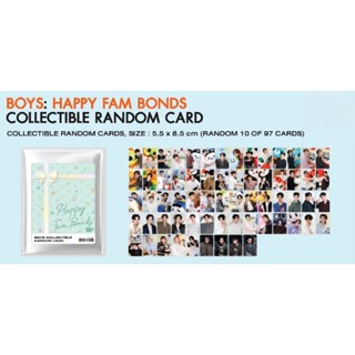 GMMTV Boys Collectible Random Cards I Happy Fam Bonds
