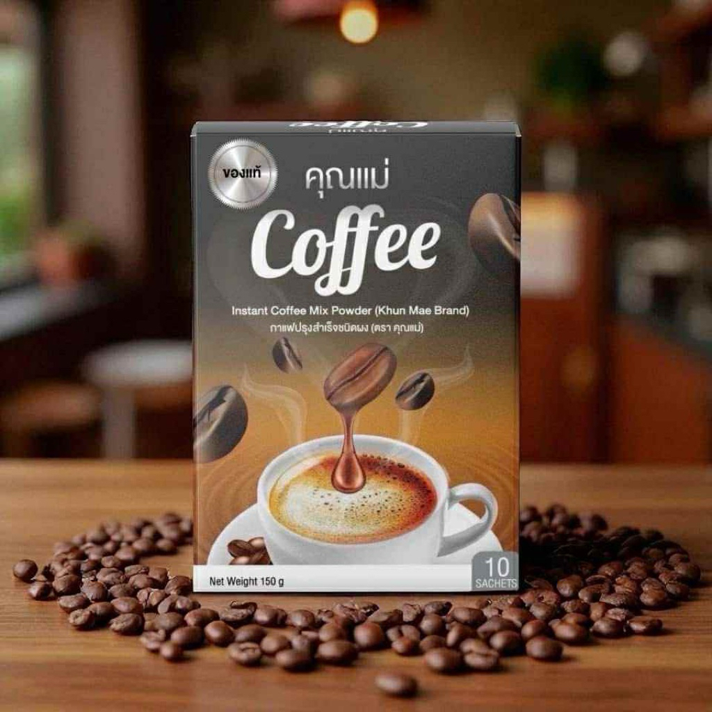 กาแฟคุณแม่ ยกลัง [ 1 ลัง 70 กล่อง ]