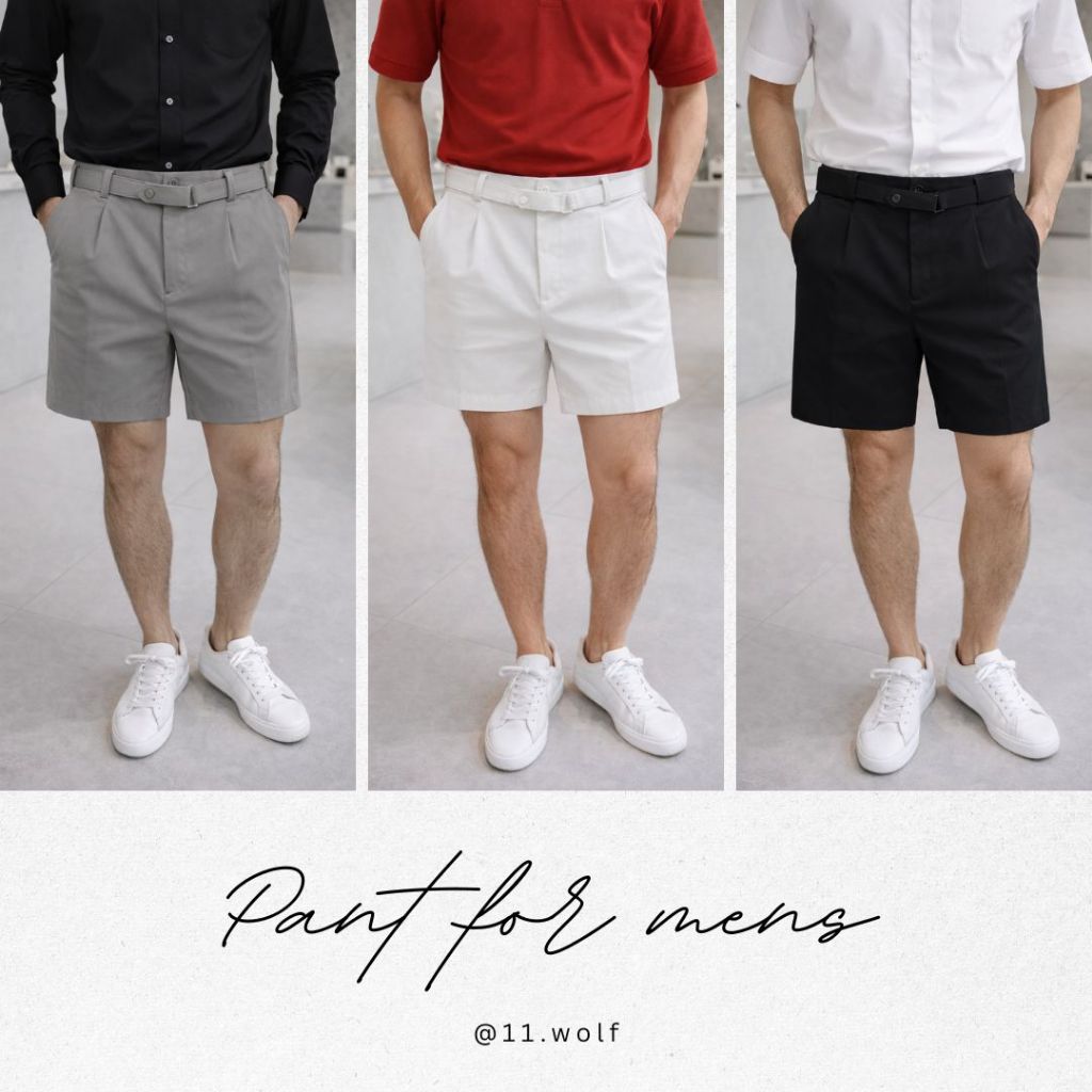 11.WOLF James Pants Short : กางเกงขาสั้น / P105