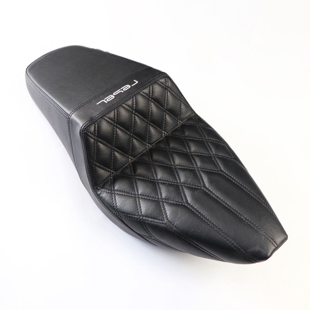 เบาะ Rebel300-500 Custom ด้ายดำ