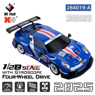รถสไลด์ Wltoys 284191 Remote Control Car1:28 สเกล ความเร็ว 30 กม./ชม. แบบขับเคลื่อนสี่ล้อ รุ่น พร้อมไจโรสโคป รัศมีการควบ