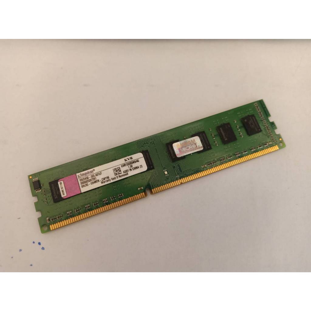 RAM Kingston Bus1333/4G ( KVR1333D3N9/4G ) แบบ 16 ชิป ตัวสูง สำหรับ PC