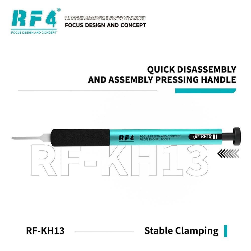 RF4 RF-KH13 4in1 Quick Disassembly Pressing Blade Handler สำหรับโทรศัพท์มือถือ PCB เมนบอร์ด IC ชิปกําจัด - รูปที่ 3