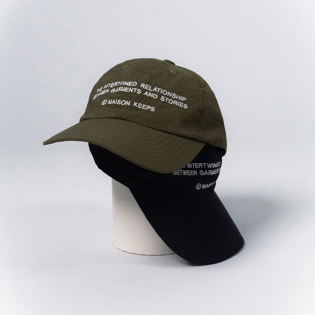 maison KEEPS | Mark Logo Nylon Cap | หมวกแก๊ป รูปที่ 2