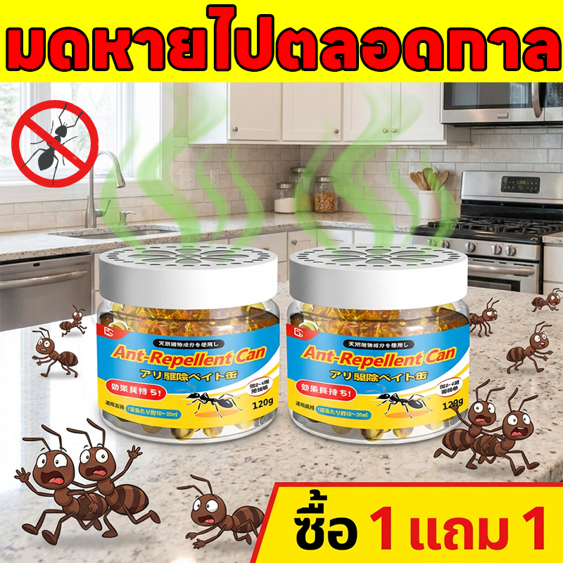 สูตรการขับไล่ล่าสุด ANLONG กระป๋องไล่มด ไล่มด กำจัดมด นำเข้าจากญี่ปุ่น เจลกำจัดมด รังมด ยากําจัดมด 100% ได้ผล