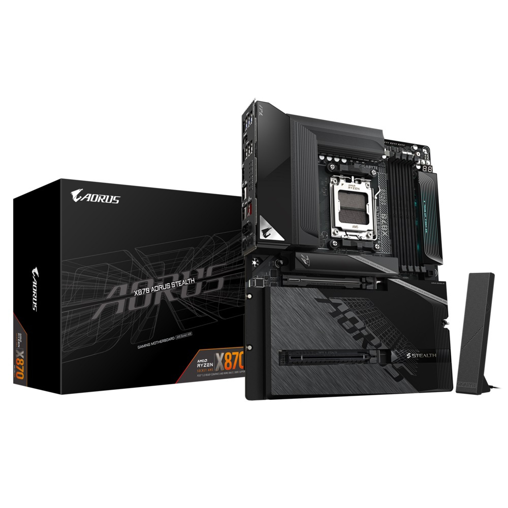 GIGABYTE X870 AORUS STEALTH AMD AM5 Motherboard เมนบอร์ด