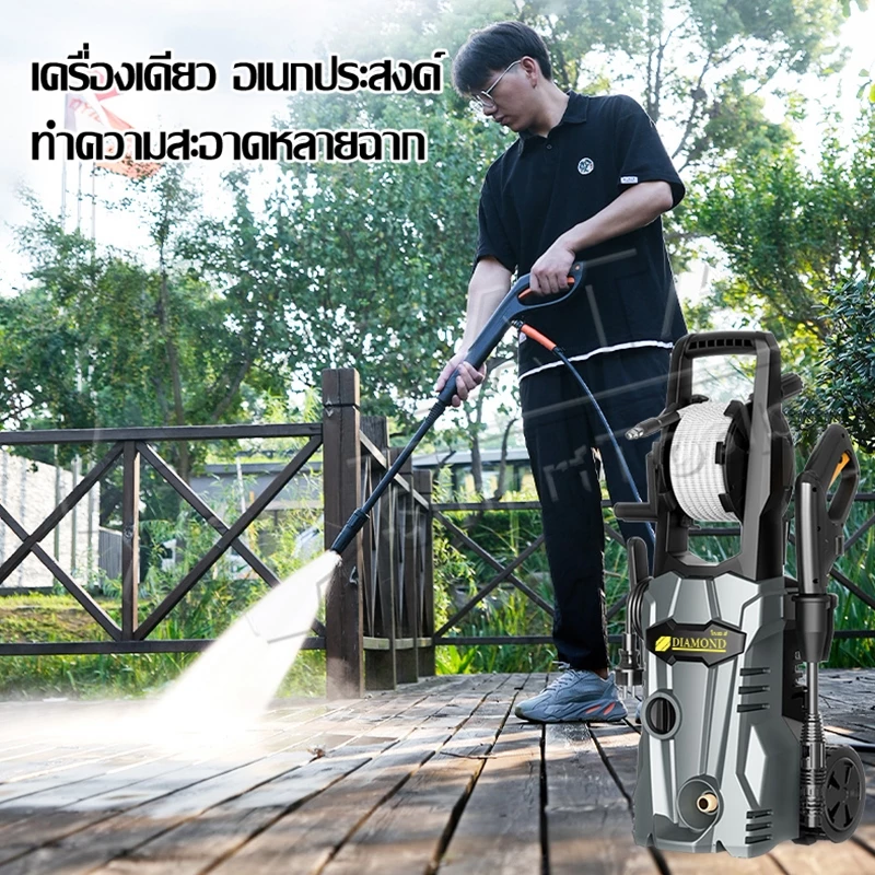 SA เครื่องฉีดน้ำแรงดันสูง Pressure Washer น้ำยาล้างรถ ปืนฉีดน้ำแรงดันสูง ฉีดน้ำแรงดัน เครื่องฉีดน้ำ เครื่องล้างร thumbnail 3