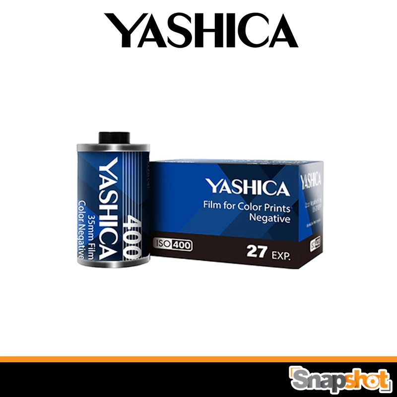 ฟิล์มสี YASHICA 400 35mm Film ISO 400 Exposure 27 exp. ฟิล์ม 35 มม.