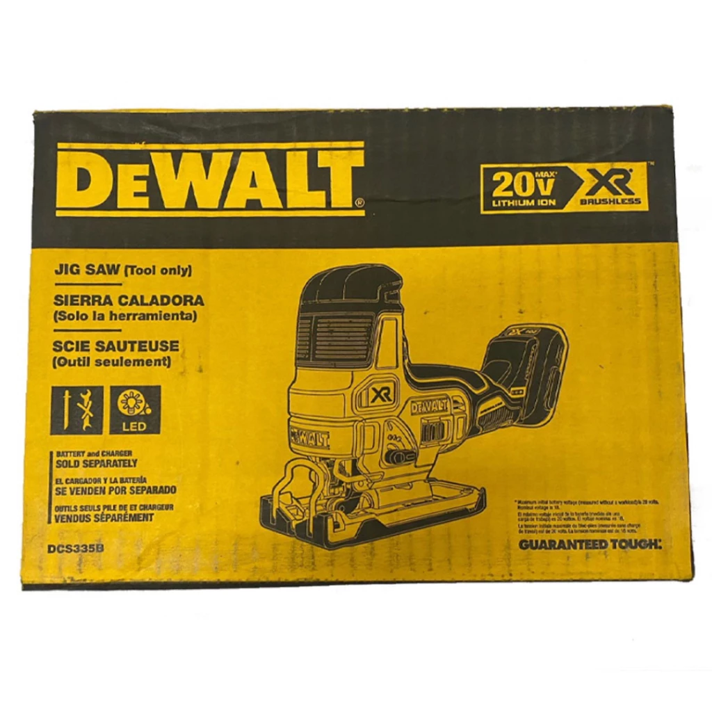 เลื่อยจิ๊กซอว์ไร้สาย DEWALT 20V รุ่น DCS335B เครื่องเปล่า thumbnail 4