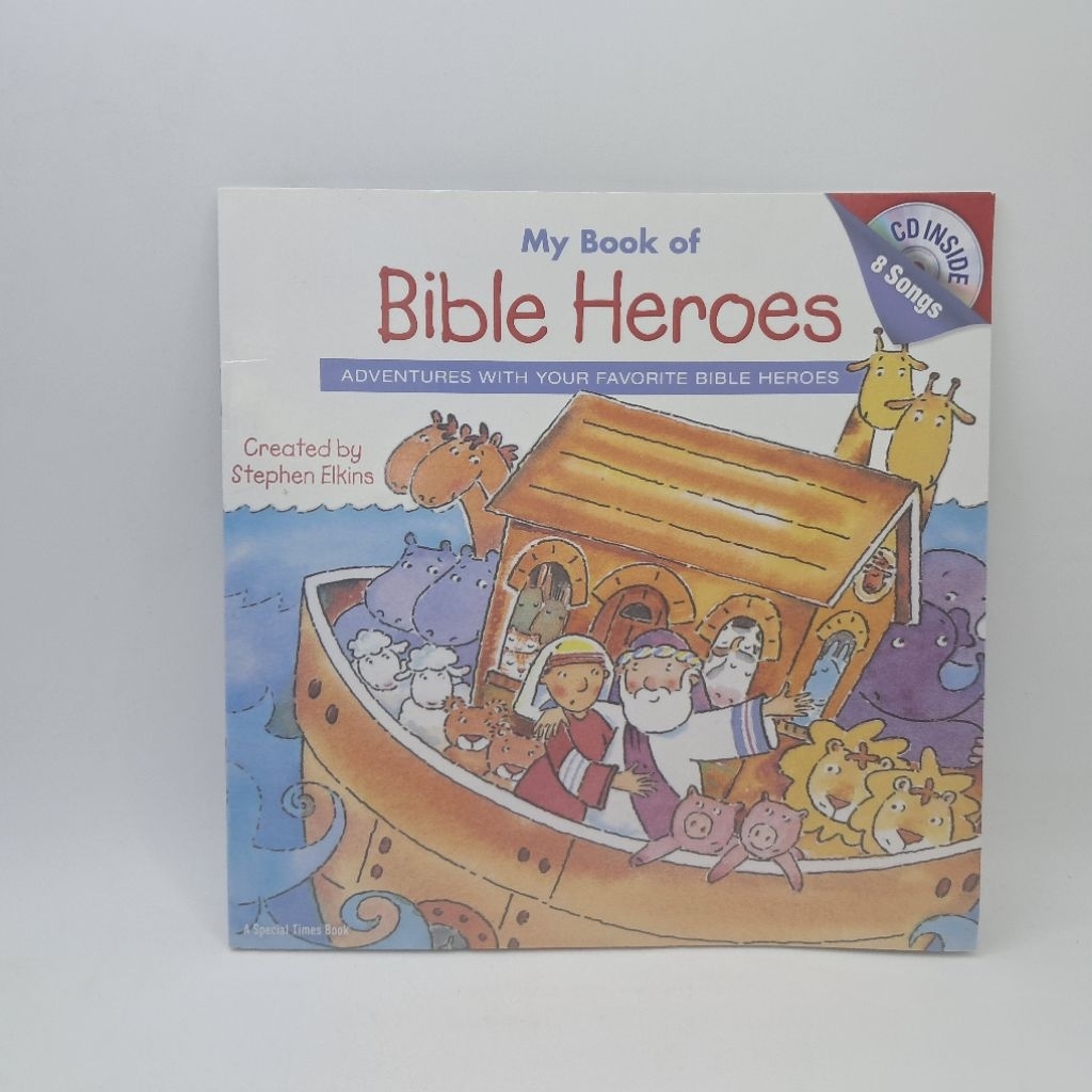 #มือสอง #Bible :My Book of Bible Heroes by Stephen Elkins