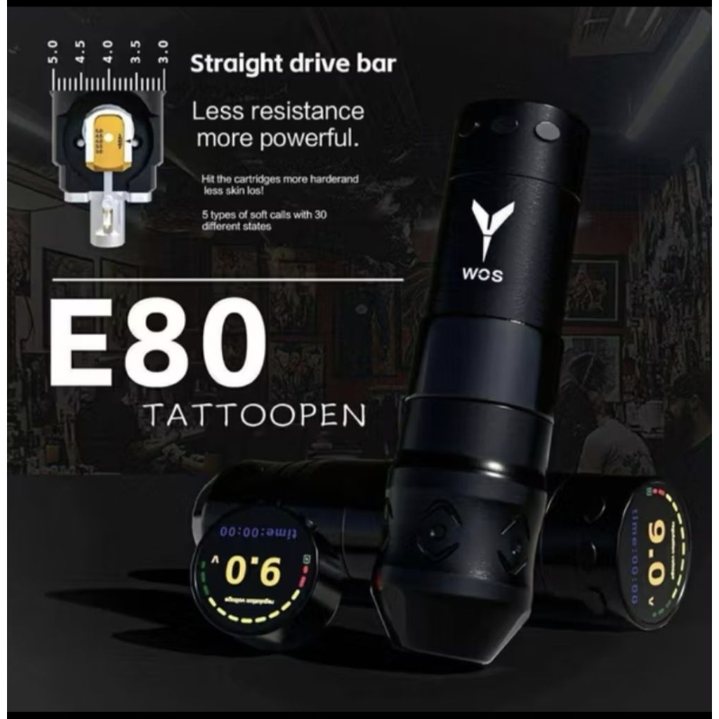 NEW -WOS-E80ใหม่ล่าสุด ปรับสโตรคได้3.0-3.5-4.0-4.5-5.0อัพเกรดใหม่จอและบอดี้ สินค้ามีรับประกัน 1 ปี ส