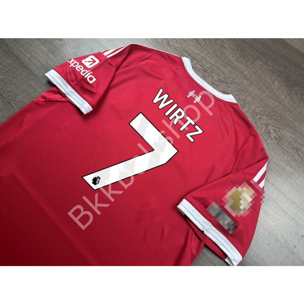 [แฟนบอล] – เสื้อฟุตบอล aิIวอร์wูล Home 2025/26 อาร์ม EPL 7 WIRTZ 8 SZOBOSZLAI 9 ISAK  10 MAC ALLIS 11 M.SALAH 22 EKITIKE ราคา ถูกที่สุด ดีลบีเคเค