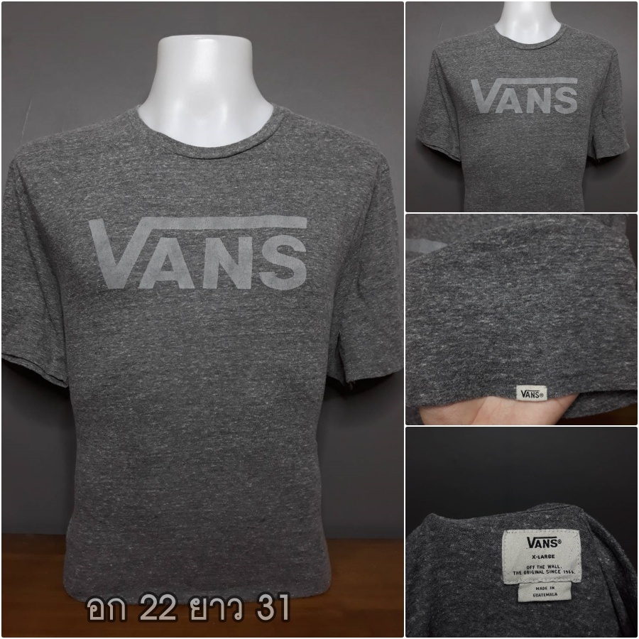 เสื้อยืด คอกลม  Vans