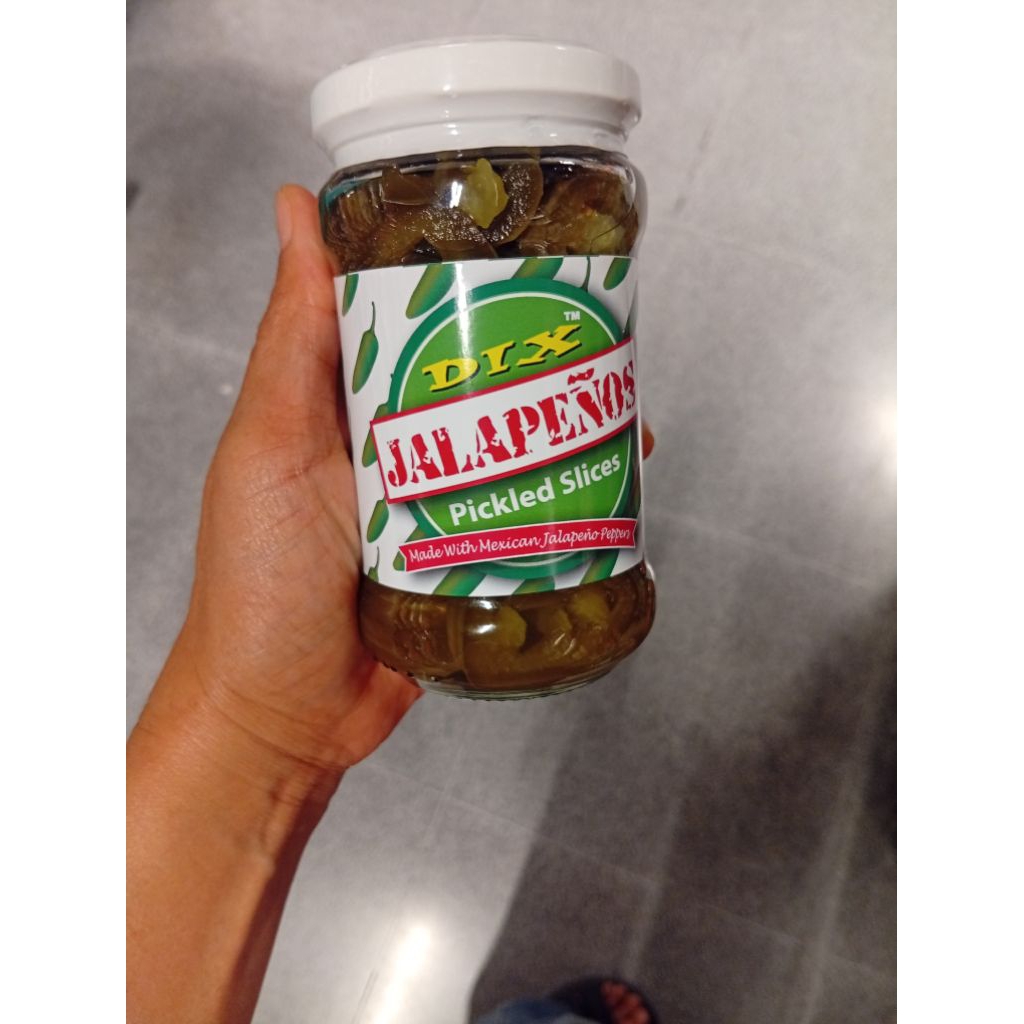 Dix Jalapenos Pickled Slices 300g.ซอสผสมพริกดอง จาลาปิโน  300กรัม