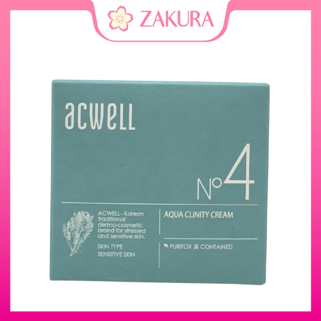 Acwell No4 Aqua Clinity Cream 50ml